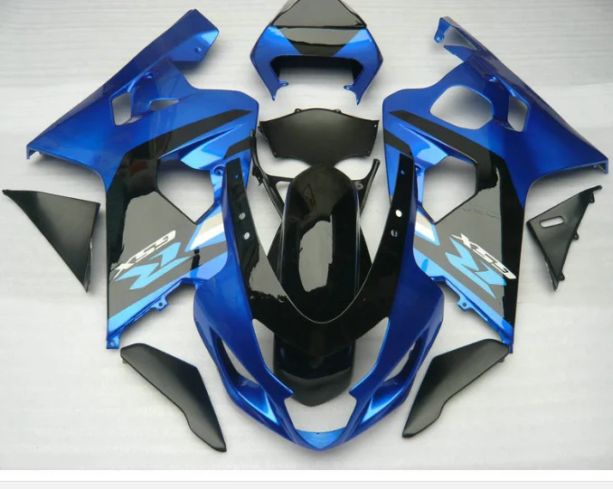 

Hey-Blue Black White K4 04 05 GSX-R600 GSXR600 HOT GSXR-600 GSXR 600 2004 2005 Body Fairings for Suzuki