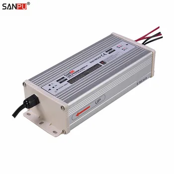 

SANPU Switching Mode Power Supply 12V 12A 150W Rainproof 12VDC LED Driver Transformer 220V 110V AC-DC 12 Volt IP63 Outdoor Use