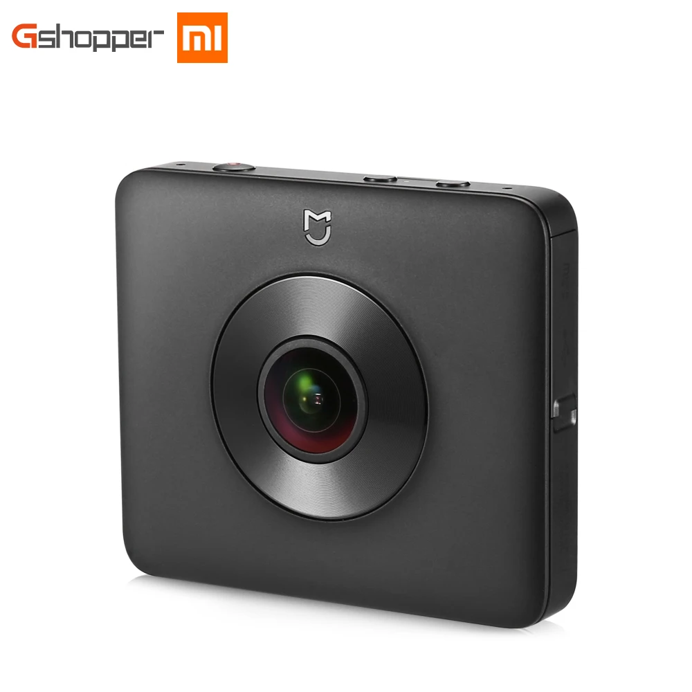 

Original Xiaomi Mijia Panoramic Camera 6-Axis Anti-shake Webcam CMOS Sensor 16MP Pixels 3.5K Video Recording IP67 Waterproof