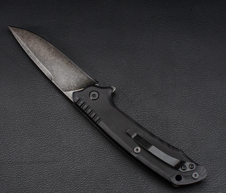 

EF223 J011 Flipper folding knife D2 Blade ball bearings G10 handle outdoor camping hunting tactical pocket Knives EDC hand Tool