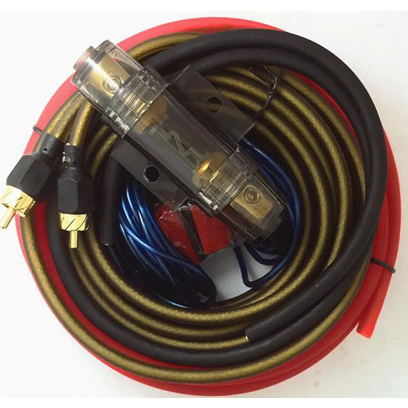 1500W Car Audio AMP Power Cable High quality Subwoofer Amplifier Wiring