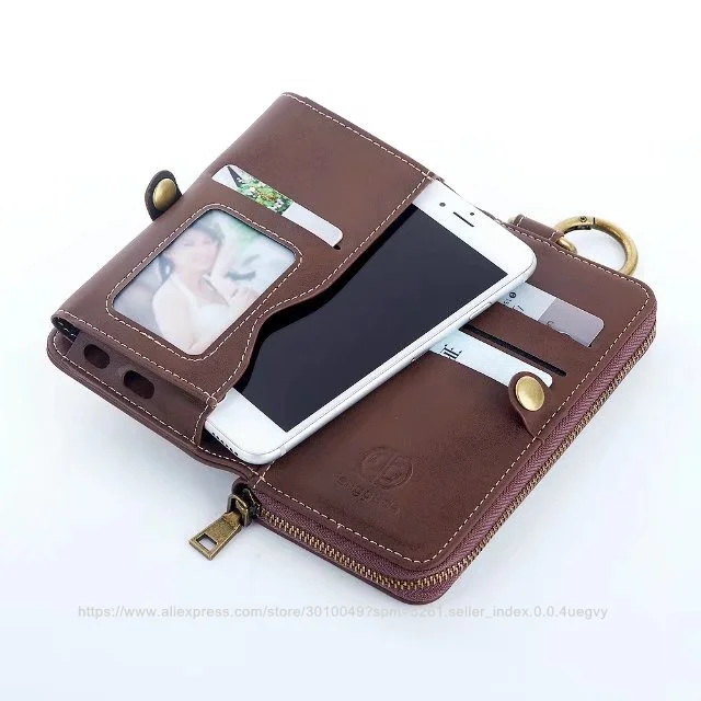 6 6s Plus Luxury Original Bag Multi-functional Case For Apple iPhone 6 6S 6 Plus 6S Plus Leather Card Holder Wallet Stand Cover (28)