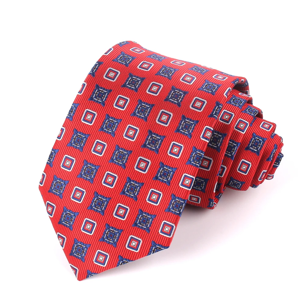 Галстук ЖАККАРДОВЫЙ с цветочным принтом для мужчин и женщин|Мужские галстуки