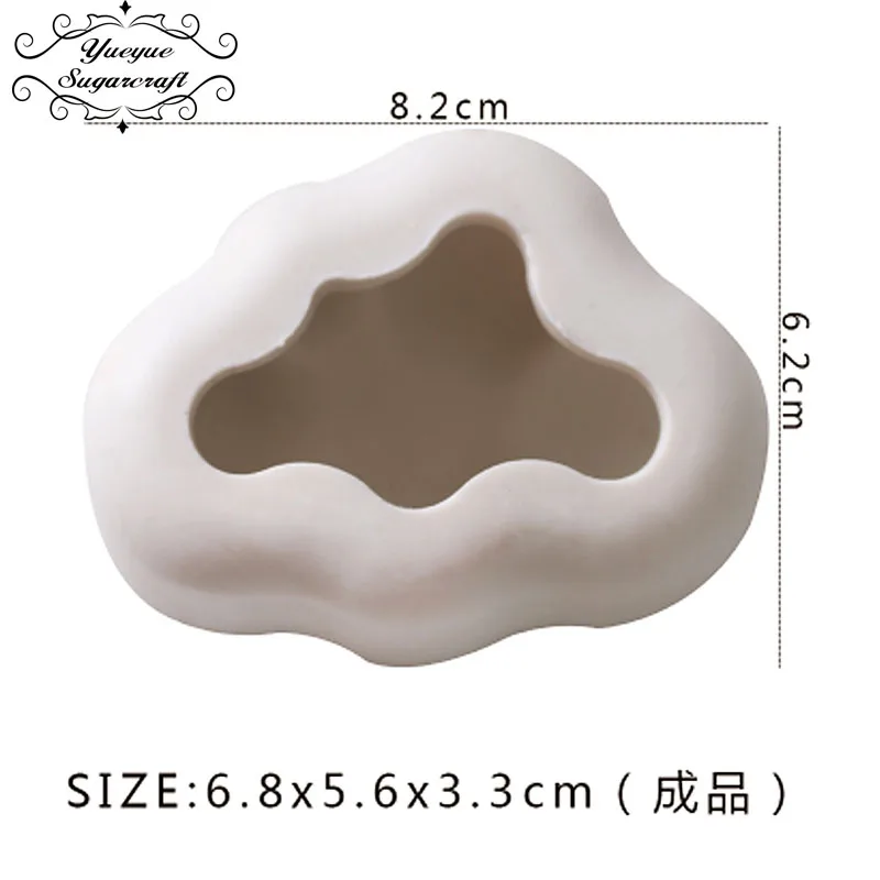 Yueyue Sugarcraft 3D облако силиконовая форма для помадки инструменты украшения тортов