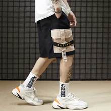 Спецодежда Guochao мужские летние свободные уличные шорты с карманами