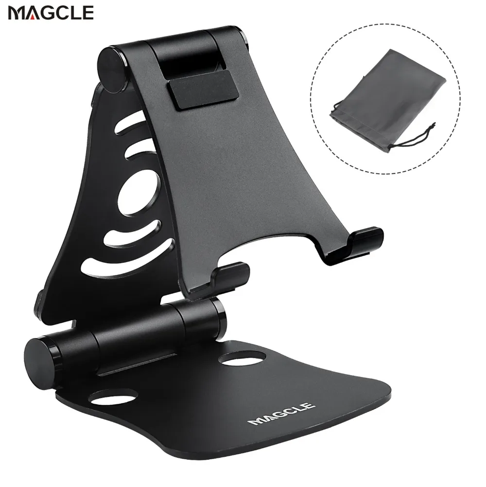 Tablet Stand Magcle Foldable Adjustable Cell Phone Stand Desk