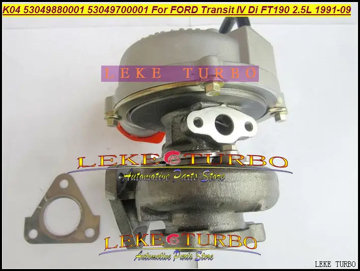 K04 01 53049880001 53049700001 5304-988-0001 турбо Турбокомпрессор для FORD Transit Характеристическая вязкость полимера FT190 1991-09 100HP 4EA 4EB 4HC 4 Гб 4GC 2.5L