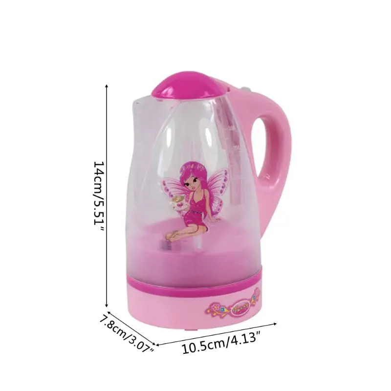 pink toy kettle