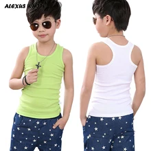 Children Clothing 2018 font b Boy b font Girl Cotton Vest T Shirt Tops Tee Back