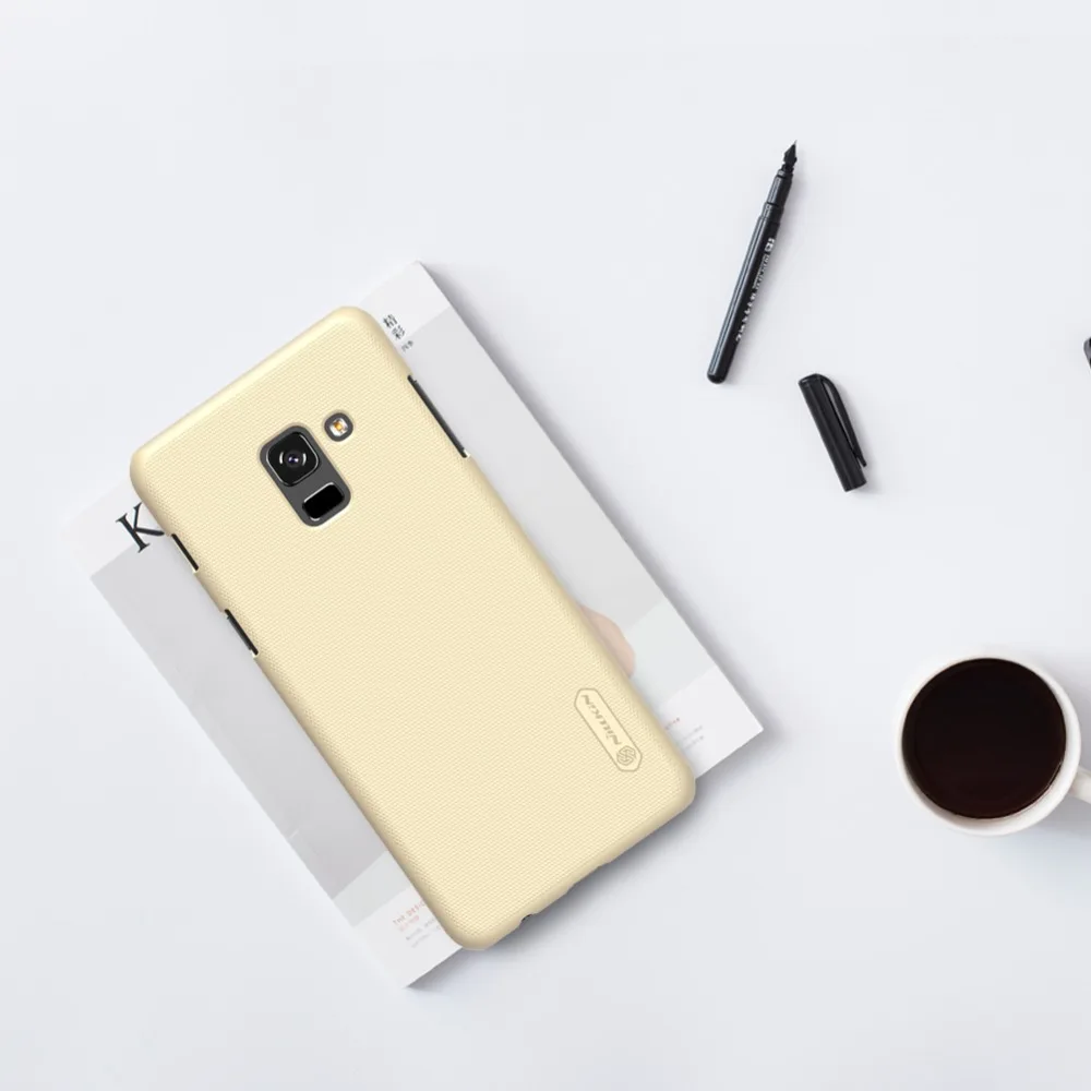 Чехол для Samsung Galaxy A8 2018 5 6 &quotNillkin матовый защитный пластиковый чехол samsung galaxy 2018|for