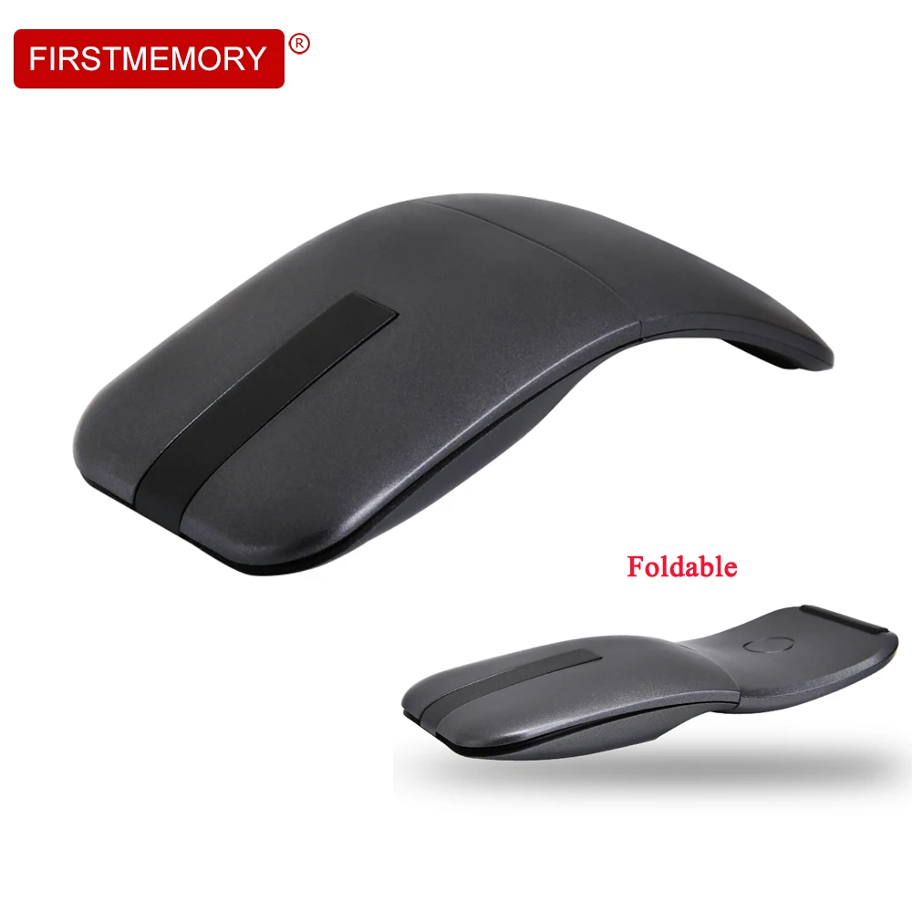 

Wireless Mouse ARC Touch Mice Portable Travel USB Optical Mause 1000DPI Folding Ultra-thin Computer Mice For Microsoft Laptop