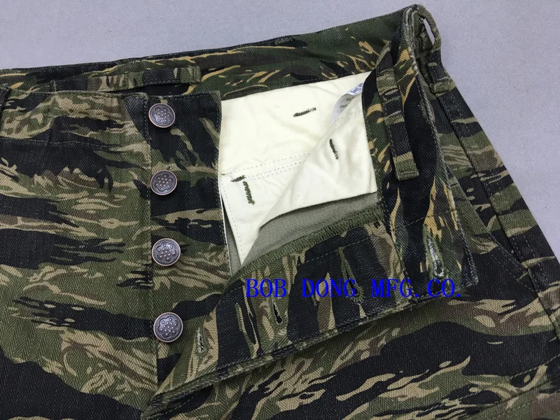 Боб Dong Для Мужчин's HBT Camo шорты Лето военный тигровый рисунок шорты камуфляж тигр Stripepattern плюс Размеры прямой короткий