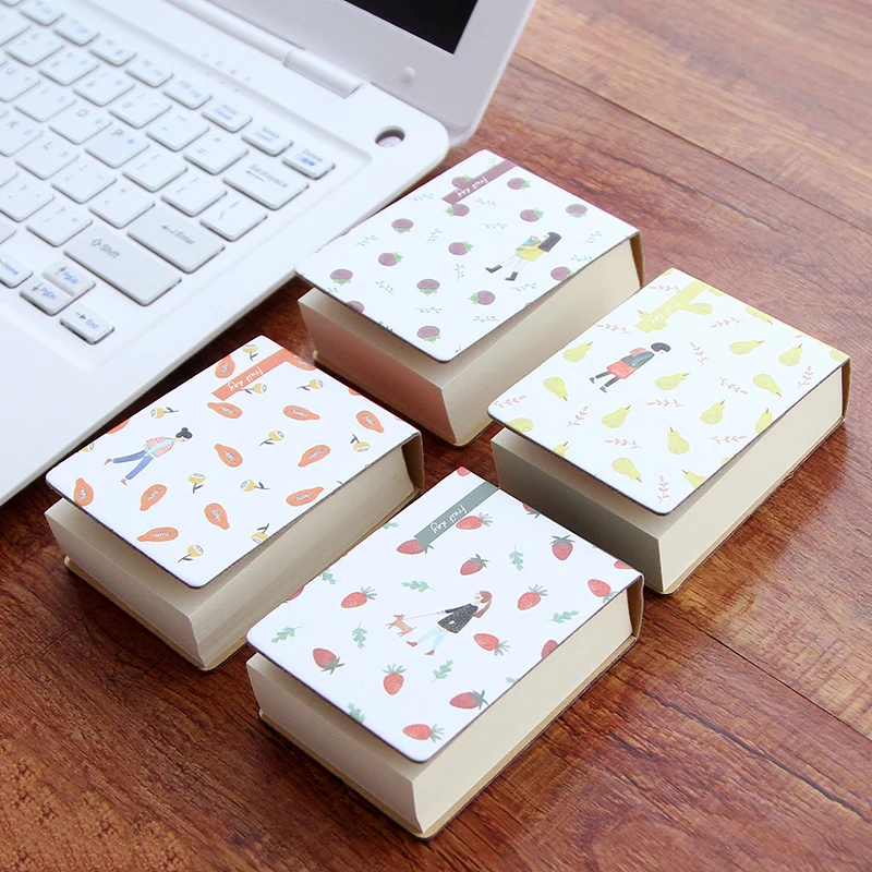 Korean stationery students creative small notebook notebook cute fruity