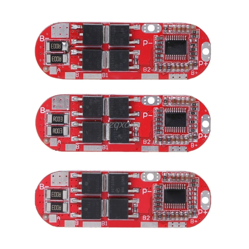 BMS 25A 3 S 12,6 V 4S 16,8 V 5s 21 V 18650 литий-ионная литиевая батарея защита схема зарядки Модуль PCM полимерный Lipo Cell PCB