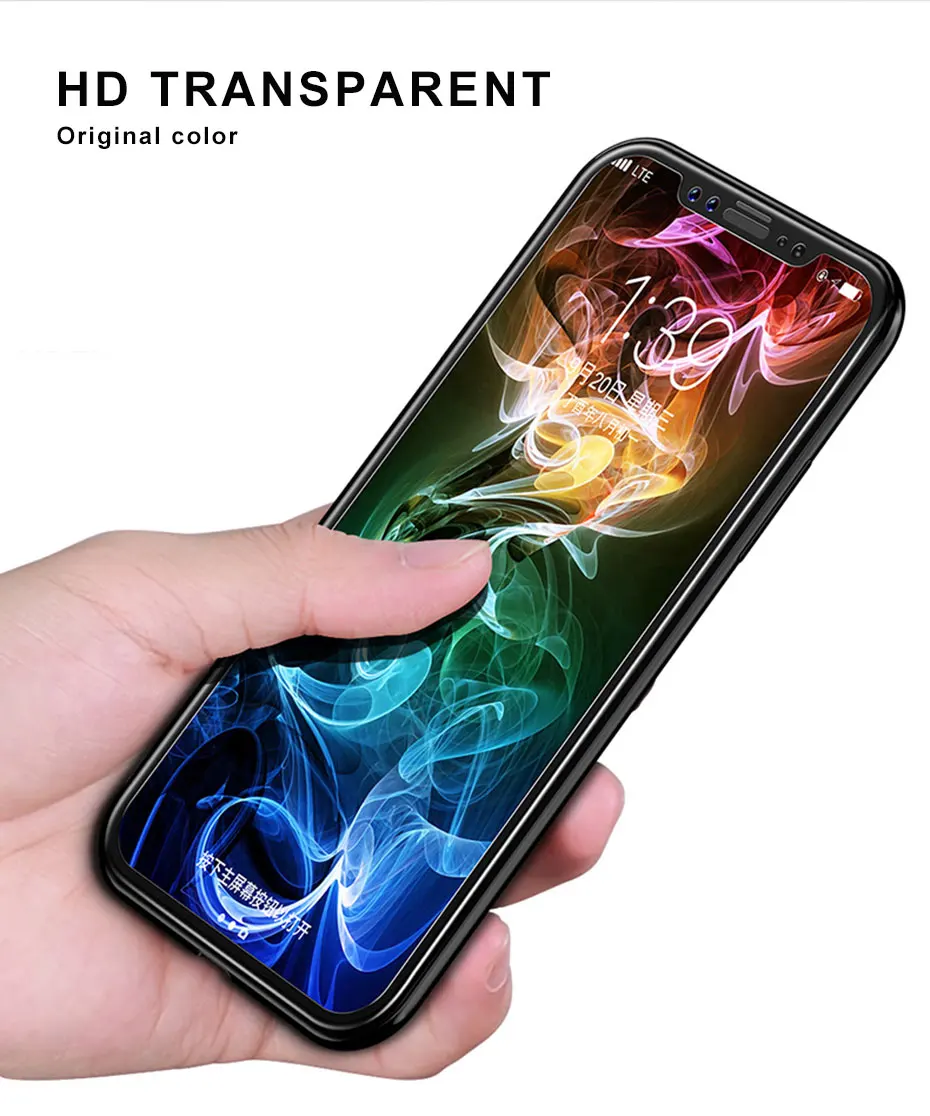 9H 3D закаленное стекло полное покрытие для Apple iPhone 11 Pro X Xs Max Xr 6S 7 8 Plus защитная