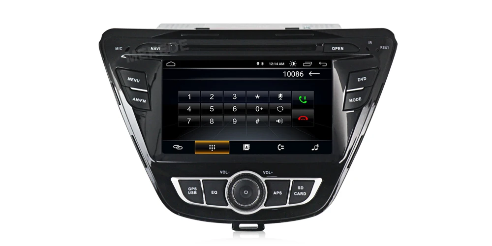 Best MEKEDE Android 8.1 Car GPS Multimedia Navi Stereo Player For HYUNDAI  ELANTRA 2014 with Quad-core support Bluetooth wifi 13