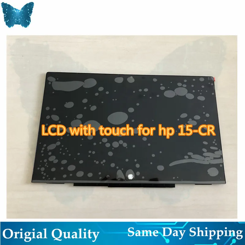 

GIAUSA LCD Touch Screen Digitizer Assembly With Touch Board For HP Pavilion x360 15-cr0002ng 15-CR0051OD 15-CR L20826-001