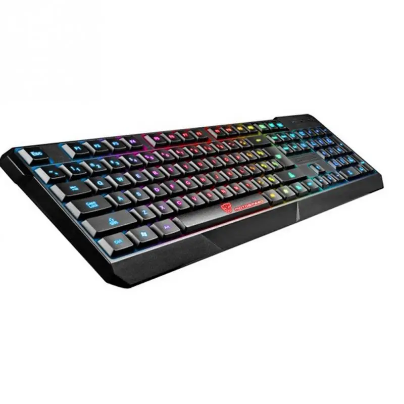

MOTOSPEED K70 LED Backlight 104 Keys Professional Gaming Keyboard USB Wired Desktop Laptop Keyboard for LOL DOTA CSGO Gamers