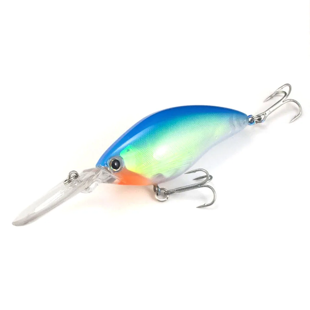 65mm 17.9g 3D Holographic Crank bait Hard Plastic Fishing Lures