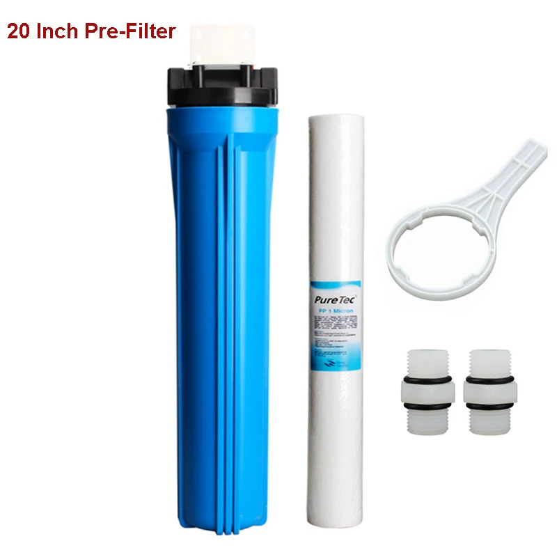 20 Inch Single Stage Water Filter Explosion Proof Water Purifier Filter