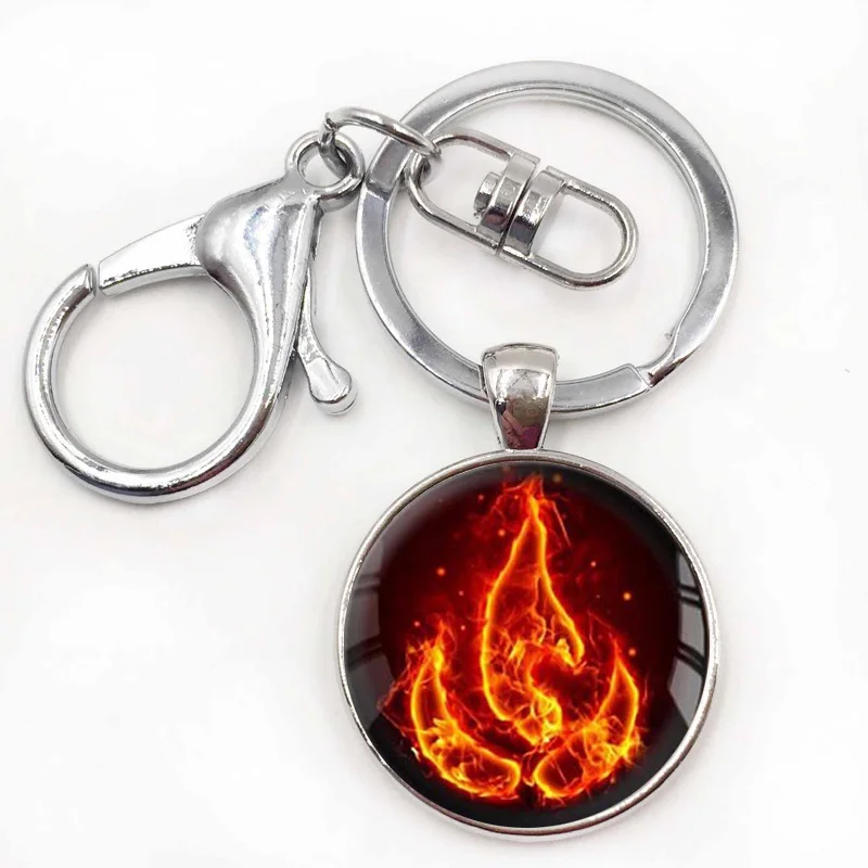 10silver keychain.