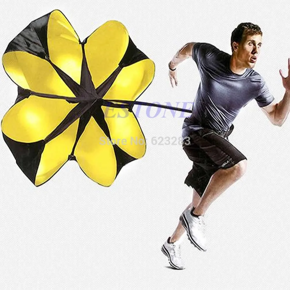 

New 56" Sports Speed Chute resistance exercise running power training parachute Ramdom Delivery