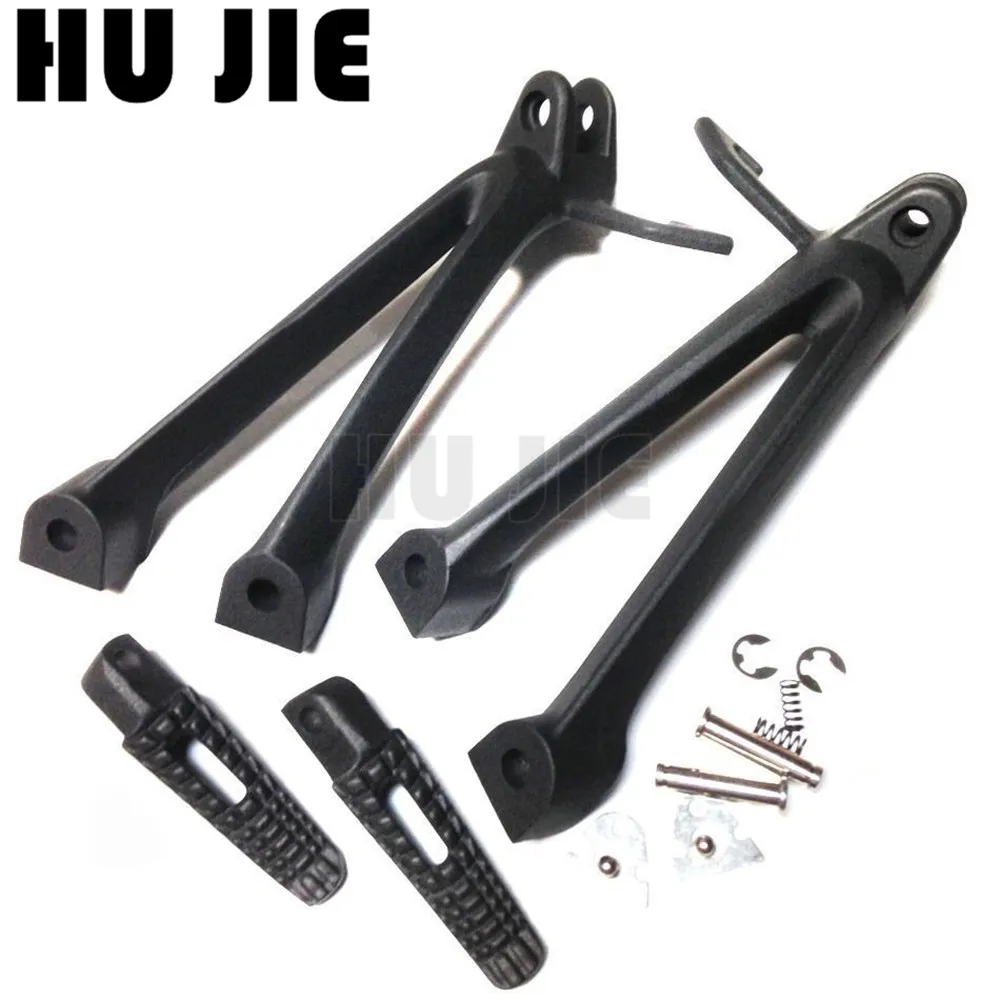 Мотоцикл CNC пассажирские Задние подножки для ног Кронштейны SUZUKI GSXR 600 750 GSXR600 GSXR750