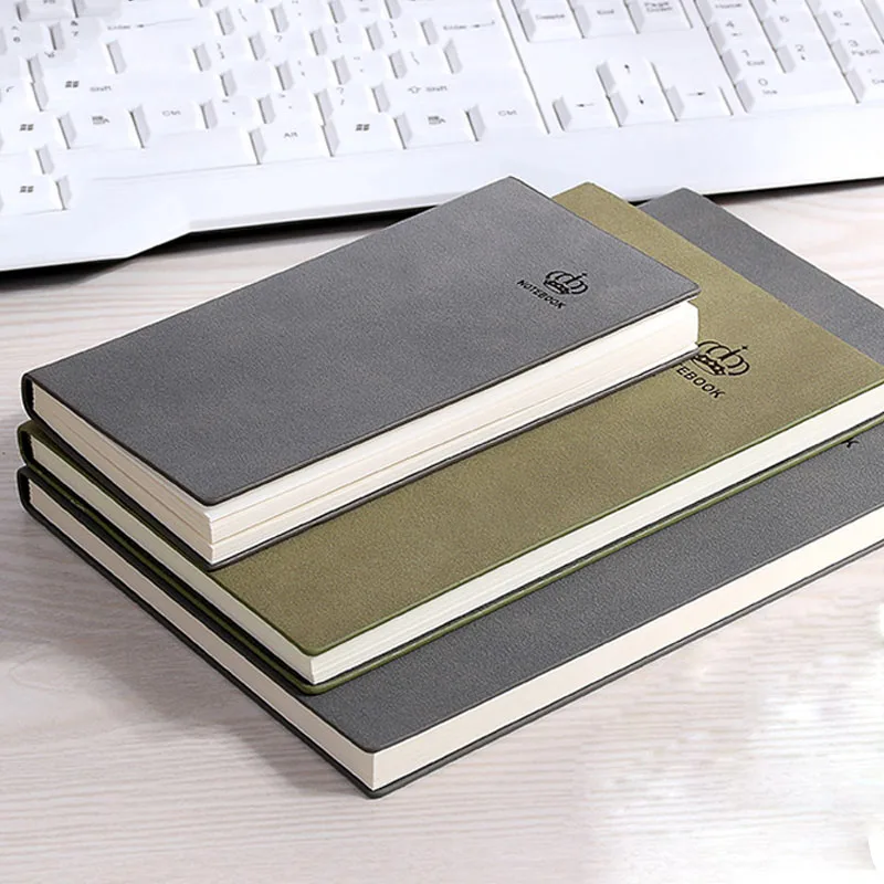 RuiZe винтажный блокнот из матовой кожи A5 B5 A6 ручной работы, креативный блокнот в твердом переплете, записная книжка, креативные канцелярские принадлежности, офисные принадлежности