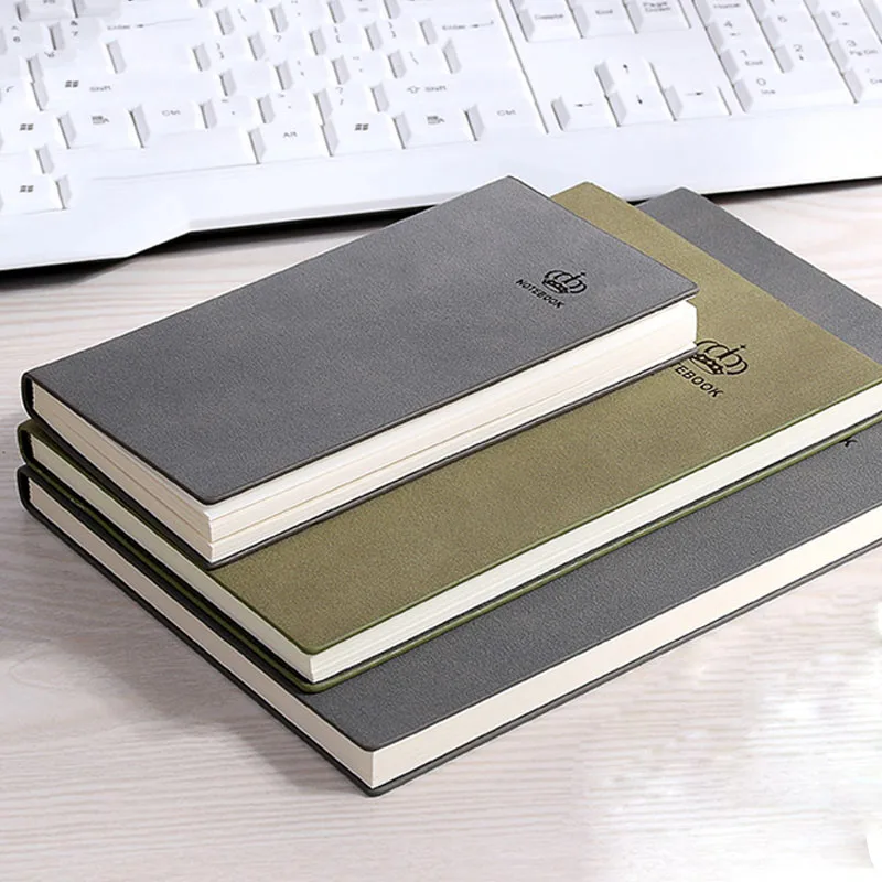 RuiZe vintage matte leather notebook A5 B5 A6 handmade creative