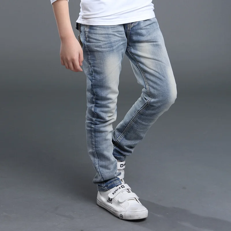2016 New Spring Autumn Kids Jeans For Boys Fashion Bag 2016 New Spring Autumn Kids Jeans For Boys Fashion Bag Children Trousers Brand High Quality Pants Rc196
