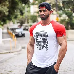 2018 новая мужская футболка с коротким рукавом мышечный человек повседневная мода творчество принт футболка мужские тренажерные залы