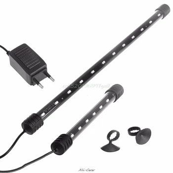 

Aquarium Fish Tank LED Light Submersible Waterproof Bar Strip Lamp EU Plug New