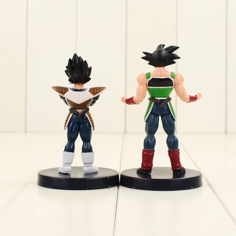 10-14 см 6 шт./лот Dragon Ball Z Super Saiyan Son Goku Vegeta Frieza Piccolo Cell Beerus ПВХ фигурка Модель Коллекция игрушек