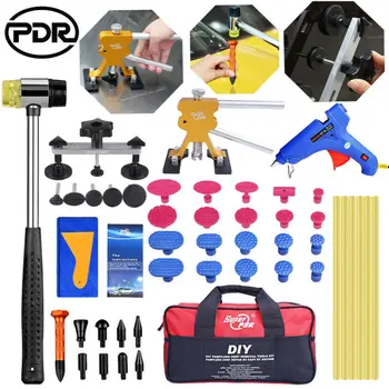 

Super PDR Dent Lifter Glue Gun Rubber Hammer Glue Sticks Car Body Paintless Dent Removal Tools