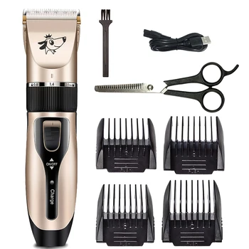 

Rechargeable Low-noise Electrical Pet Hair Clipper Remover Cutter Grooming Cat Dog Hair Trimmer Electrical Pets Hair Cut Machine