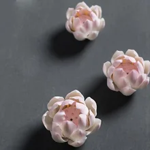 Креативный ручной работы керамический Лотос ручной работы керамический цветочный чай домашнее украшение