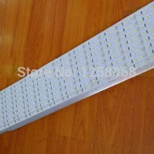 Fanlive 50 шт./лот супер яркий 7020 жесткий бар свет DC12V 50 см 36 Led SMD 7020 светодиодные полосы света для шкафа свет ювелирные изделия дисплей