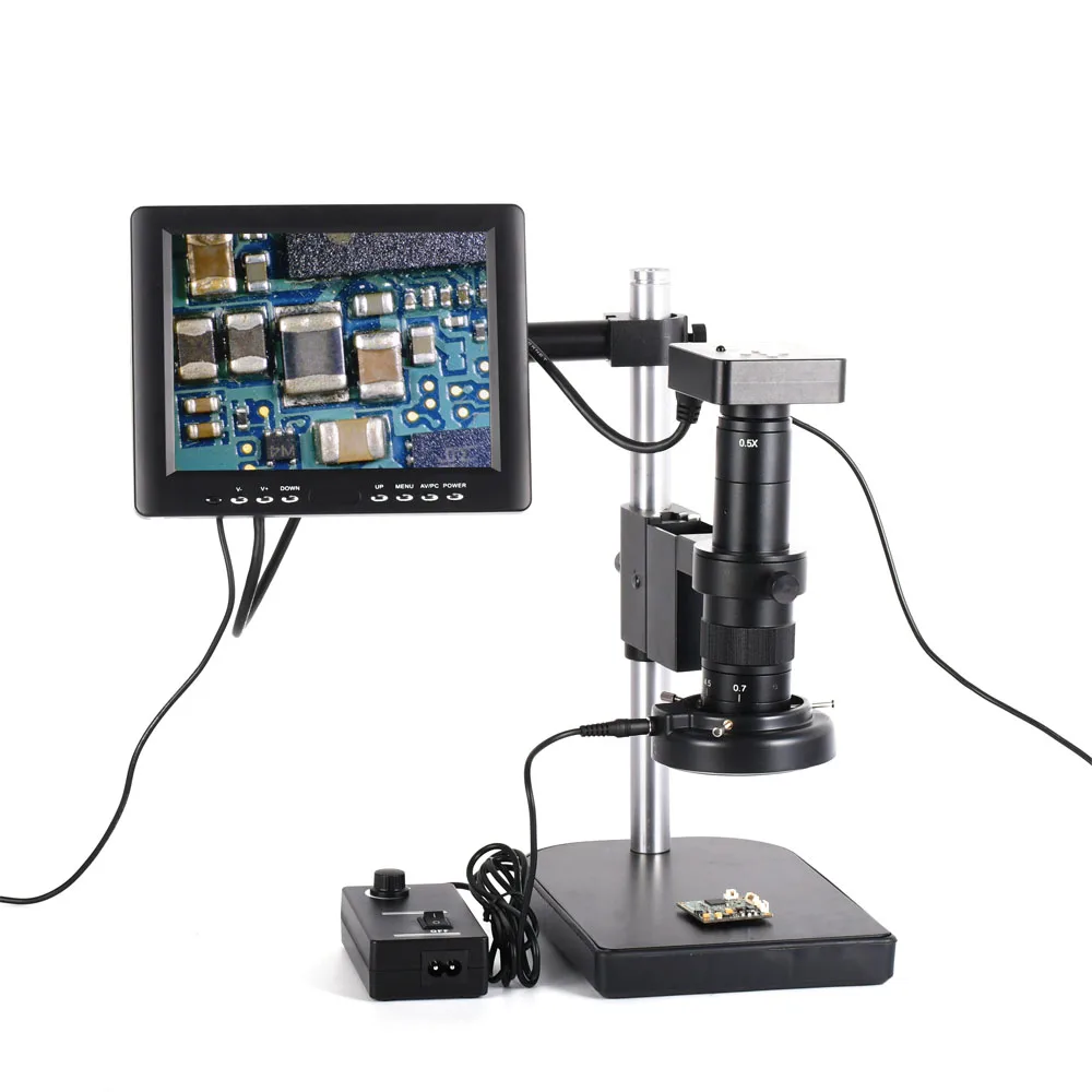 34mp Sensor Pixel Digital Microscope Industrial Microscope Set 100-240V US Pangding Industrial Cameras 