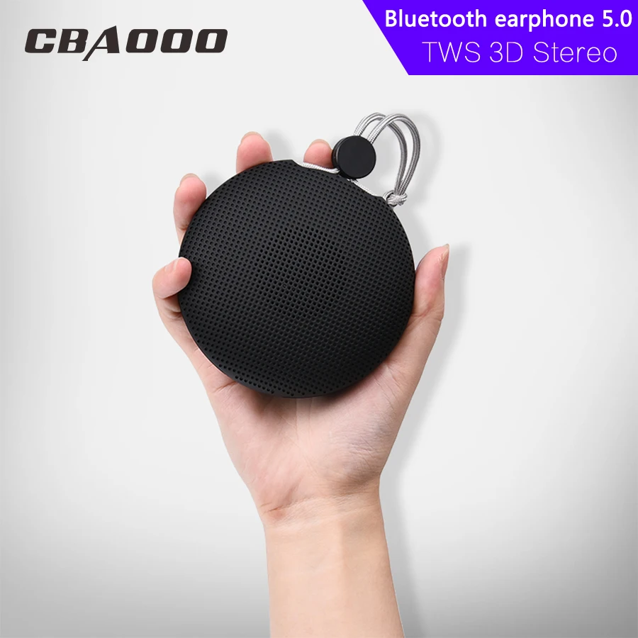 

TWS F5 Portable Bluetooth5.0 speaker Portable Wireless Loudspeaker Sound System stereo Music surround Waterproof Outdoor Speaker