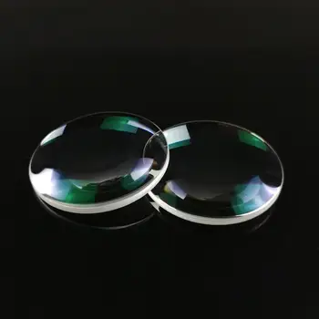 

42mm Diameter 65mm Focal Length Optical Test Convex Lens Optical Instrument Triple Prism