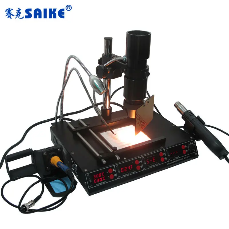 SAIKE 8510D Multifunctional infrared soldering station hot air bga