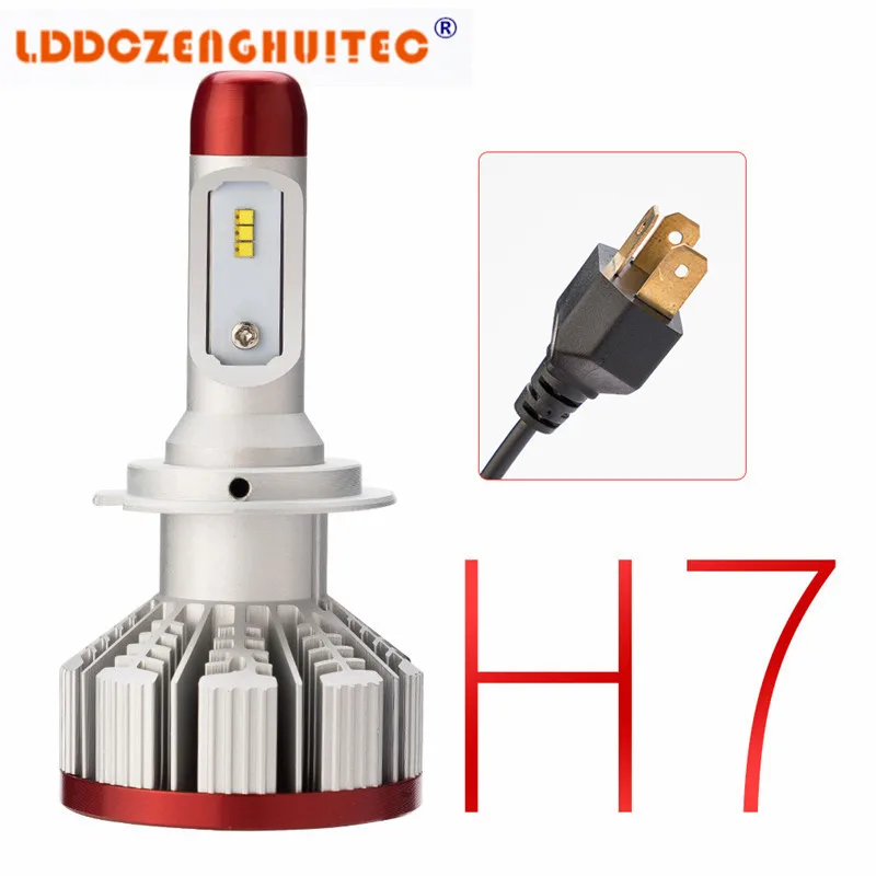 

LDDCZENGHUITEC H4 H7 H1 H11 H13 H3 9005 9006 HB4 Car LED Headlight Bulbs COB Hi-Lo Single Beam 64W 6000lm Auto Fog Light 6500K