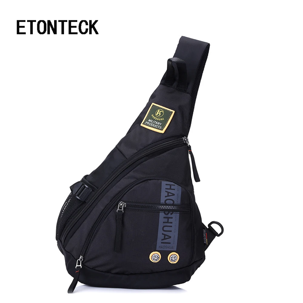 

2018 Waterproof Oxford Men Single Shoulder Messenger Chest Bag Large Travel Military Cross body Bags Sling Rucksack Back Pack