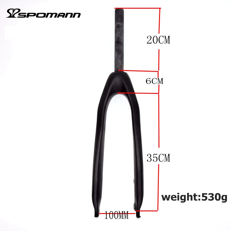 24 carbon fork