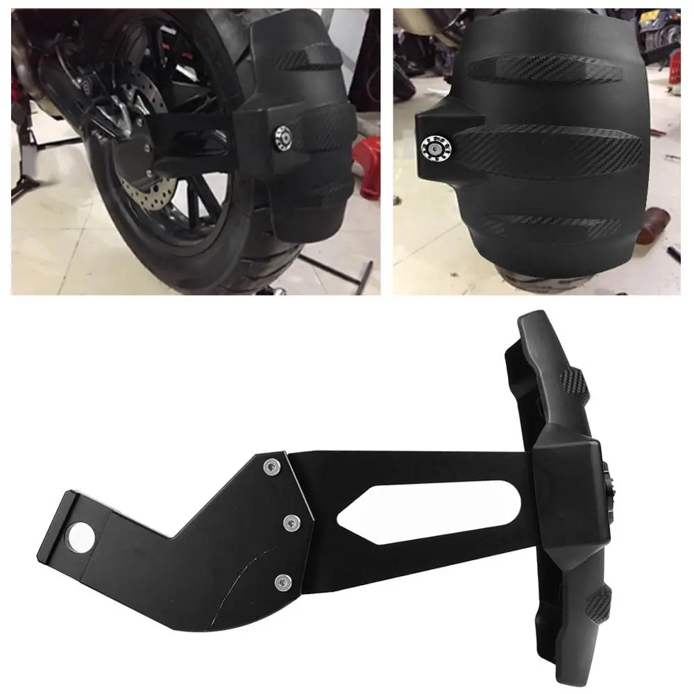 

Modification of Motorbike Fender Black Rear Motorcycle Mudguard made of high quality nylon Fit for BMW F800R 2009-2 B012