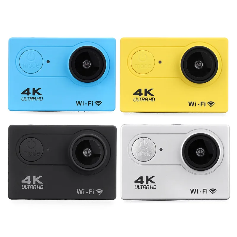 Водонепроницаемая Экшн-камера 4K 1080P 2,0 lcd HD экран WiFi 30M 170D DVR Cam подводная видеокамера для занятий спортом