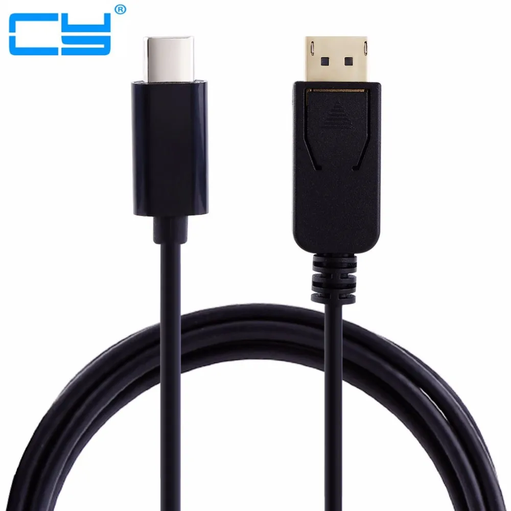 USB 3 1 Tipo C USB-C para DisplayPort DP 4 K цифровой преобразователь для Macbook Dell XPS 12 &quotsamsung notebook 9 |