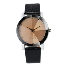 NEW Watch Men Luxury Quartz Sport Military Stainless Steel Dial Leather Band Wrist Watch Men Women