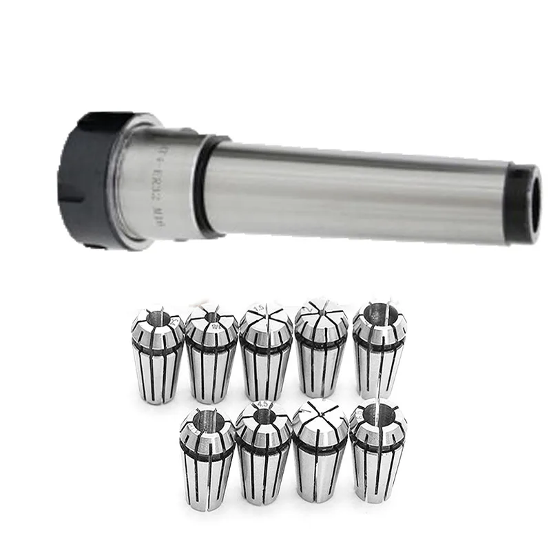 

1SET #4 MT4 ER32 M16 thread morse tapper chuck MTB4 morse cone+10pcs collet 3mm 4mm 6mm 8mm 10mm 12mm 14mm 16mm 18mm 20mm