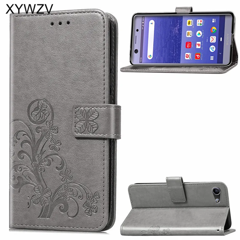 

For Sony Xperia XZ4 Compact Case Soft Silicone Filp Wallet Shockproof Phone Bag Case Card Holder Fundas For SONY XZ4 Compact